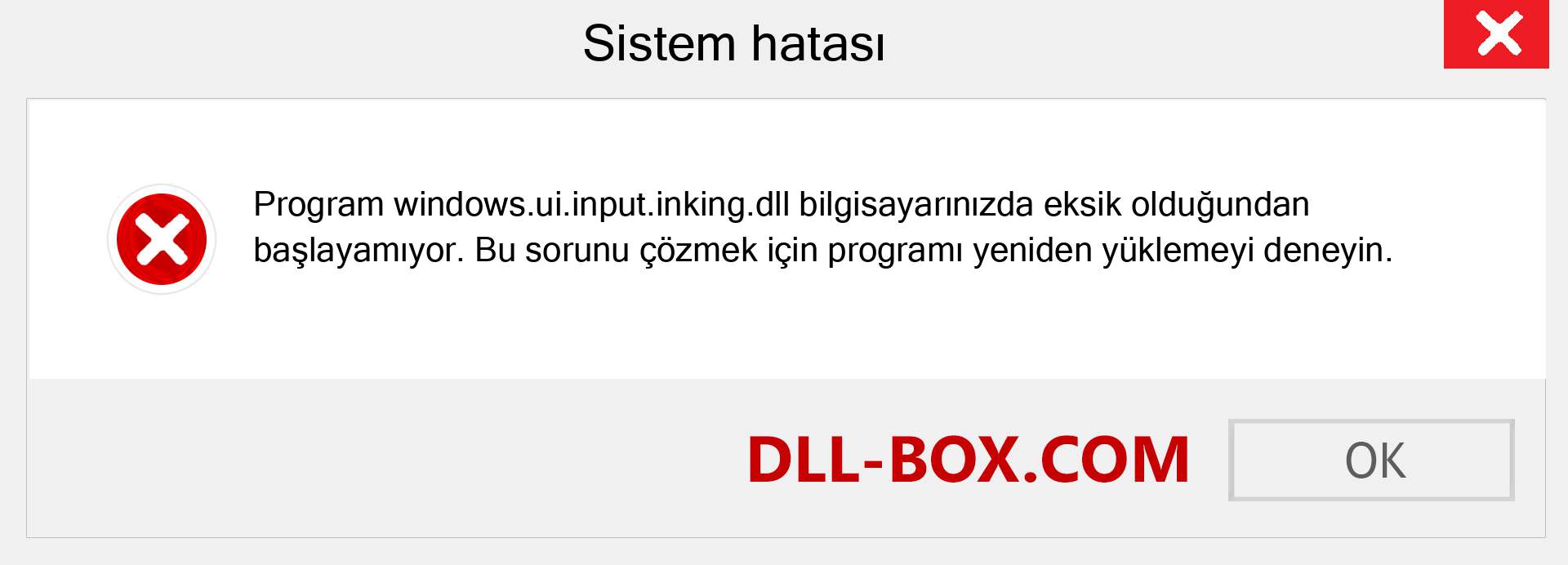 windows.ui.input.inking.dll dosyası eksik mi? Windows 7, 8, 10 için İndirin - Windows'ta windows.ui.input.inking dll Eksik Hatasını Düzeltin, fotoğraflar, resimler